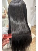 うるツヤを実現☆髪質改善縮毛矯正