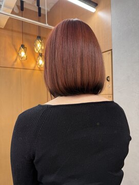 ヘアースペースブルーム プリュス 石橋店(HAIR SPACE BLOOM plus) 石橋阪大前/酸性ストレート/エンドカラー/ピンクカラー/ボブ