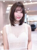 髪質改善/レイヤーカット/顔周りレイヤー/似合わせカット