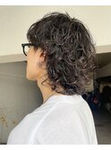 メンズボブパーマ