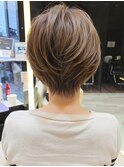 イメチェンウルフショートレイヤーカット30代40代50代田嶋Z