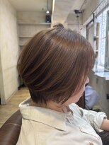セピアージュ シス(hair beauty clinic salon Sepiage six) お手入れしやすいショートボブ