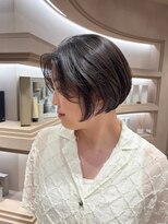 エレノア 静岡店(Eleanor) 楽ちんセット!乾かすだけでまとまる!丸みショート【八重津】