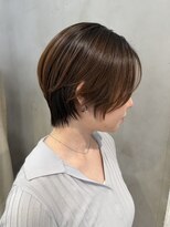 シーン(seen)&nbsp;ショートウルフカットミニウルフヘアハンサムショートヘア