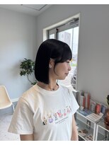 スダン(SYDAN)&nbsp;切りっぱなしボブ/ブラック