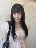 エイト プラット 渋谷2号店(EIGHT plat) 黒髪レイヤーカット シールエクステ60本 8/11