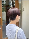 耳だしマッシュショート