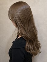 ビューティシモ 川越(Beautissimo)&nbsp;ミルクティーブラウン 顔周りカット 髪質改善トリートメント