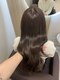 エディト(edito)の写真/髪質改善カラーで透けるような色と、やわらかな質感へ。こだわりの処理剤を使用し今までになかった手触りも