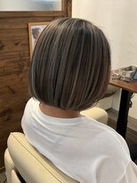 ヘアリラクゼーション ラミー(Hair Relaxation Ramie)&nbsp;ボブ×ハイライトカラー