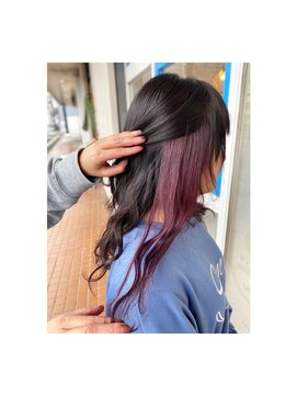 サーカス(Sircus) ♪インナーイヤリングピンクパープル♪