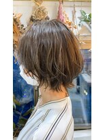 シー バイ ロンド 新宿(Sea by Lond)&nbsp;【藤原三知代】デザインカラーショートスリークボブ