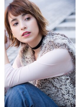 アクアオモテサンドウ(ACQUA omotesando) 大人かわいいネオウルフショートヘア【熊谷安史】