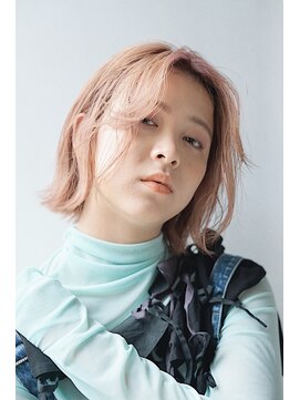 ハイジア(hygea) [hygea]アンニュイ　ピンクベージュ　外ハネボブ[薬院/警固]