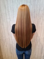 ヘアサロン フラット(hair salon flat)&nbsp;髪質改善プロテスTRストレートスーパーロングハイトーン