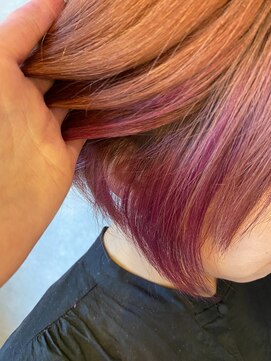 コレクト(collect) イヤリングカラー　マゼンタ