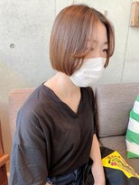 エム インターナショナル 春日部本店(EMU international)&nbsp;顎上のコンパクトボブでシャープに