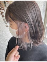 ヘアスタジオニコ(hair studio nico...) インナーホワイトピンク★