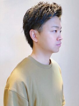 かっとはうすウィズ(With) 爽やかメンズのアップバングスタイル!!