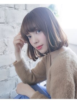 グリン 栄(grin) 上品で綺麗 エレガントボブby橋本圭司