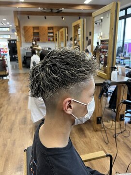 ルッカヘアガーデン バイ ラッシュゴールド(RUCCA HAIR GARDEN by LUSH GOLD) ツイスパ×メッシュ