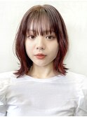 【Say.福岡】切りっぱなしボブ×外ハネボブ×ベビーピンク
