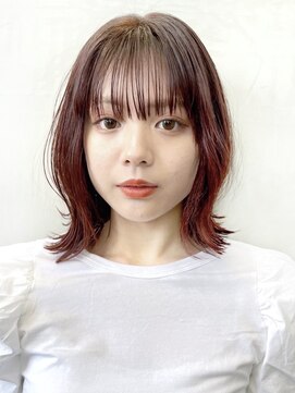 セイドット フクオカ(Say.FUKUOKA) 【Say.福岡】切りっぱなしボブ×外ハネボブ×ベビーピンク