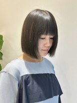 ニール 名古屋 伏見 丸の内(NEELU)&nbsp;【Neelu_pon】柔らかめオリーブボブ