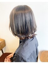 ヘアーデザインプレクト(Hair Design PRECT) ミディアムレイヤー/ツヤ髪オリーブグレージュ