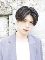 マイロ(mailo) メンズセンターパート×ニュアンスパーマ×韓国マッシュ