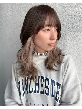 エレン バイ アルティナ(Ellen by artina) ホワイトグレージュ_メルティカラー_バイカラー_ グレーベージュ