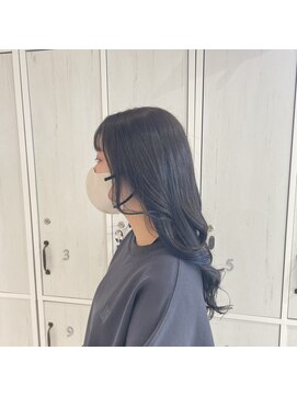 ハーツヘアーズ 五日市店(HEARTS hair's) インナーカラー、ブルーカラー