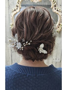 ラピスラズリ(Lapis Lazuli) 成人式ヘア　（ヘアセット専門店　下通　熊本）