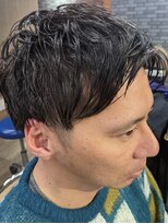 ラグナ(Lagna)&nbsp;アップバングショートのニュアンスパーマ☆