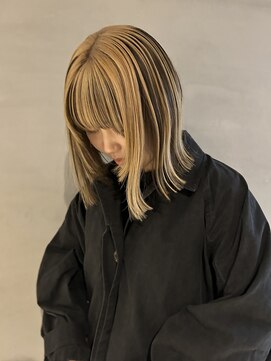 ソイリウム 下北沢(soi rium) デザインカラーボブ_アンブレラカラーボブ_ハイトーンボブ