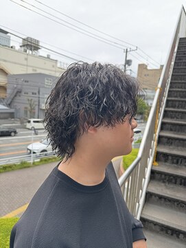 アイズ 海老名(AIZU) ツイストスパイラルパーマ　ウルフパーマ　メンズカット　パーマ