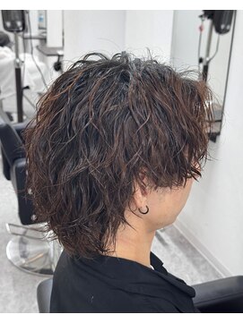 ブライト(BRIGHT) ［BRIGHT］ミディアムウルフ×ツイスパ［静岡/メンズパーマ］