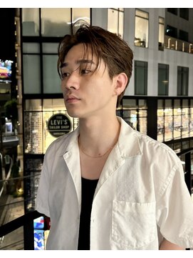 オーシャントーキョー ホワイト 原宿(OCEAN TOKYO WHITE) シースルーオールバックセンターパート