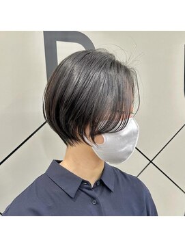 シシ 大宮(She 2.) ショートボブマッシショート/前髪/イメチェン/グレージュカラー