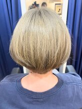 ファブ(fab) ハイトーンホワイトベージュ/ショート