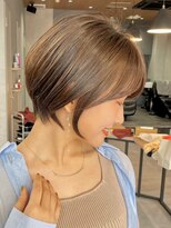 プルーヴ 秋葉原(prove) 30代40代大人女性/前髪ありショートボブ/ショートヘア/髪質改善