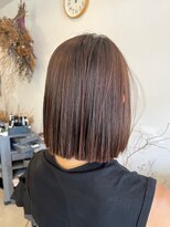 レポヘアー(Repos hair)&nbsp;髪質改善トリートメントブラウンベージュ白髪染め30代40代