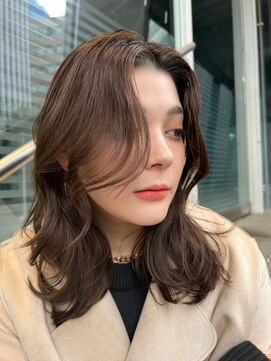 ジーナ 天王寺(Zina) 髪質改善＊ショコラブラウンミディ＊美髪【Zina天王寺】