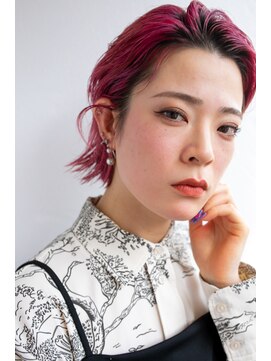 ログ 高松木太店(Log) ブリーチ/ダブルカラー/ケアブリーチ/レイヤーカット/ボブ/高松