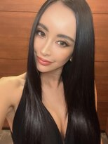 ローレン(Rollen)&nbsp;荒木さやかちゃんシールエクステ黒髪ロング！