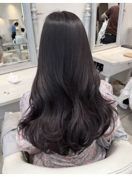 ザックラフィネ(ZACC raffine) ラベンダーグレージュ/ワンカラー/レイヤーカット