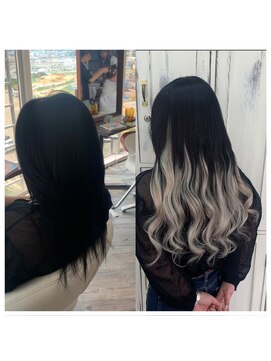 クラン ヘアーアンドスタジオ(CLAN hair & studio) バレイヤージュ風