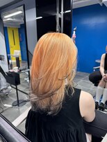 エンドカラーを活かしたフェイスレイヤー