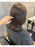 大人かわいいシアーグレージュ♪kyoka