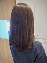 ナンバースリー 溝の口店(Number Three)&nbsp;レイヤーセミロング/シフォンベージュ【N°3溝の口】